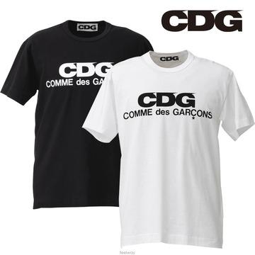 Comme des Garcons*국내/당일발송* 꼼데가르송 반팔티 CDG 로고 남여 공용 반팔 티셔츠
