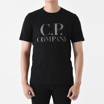 CP company시피컴퍼니 14CMTS188A 라지 로고 반팔티셔츠(블랙)