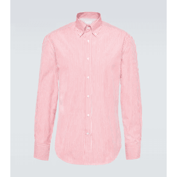 Brunello Cucinelli24SS 브루넬로 쿠치넬리 Striped cotton shirt