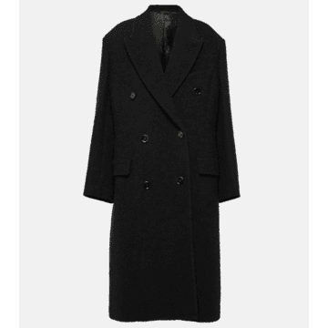 Acne24SS 아크네 Double breasted wool blend coat