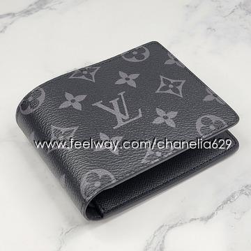 Louis Vuitton[당일발송/퀵배송] 루이비통 모노그램 이클립스 멀티플 월릿 M61695