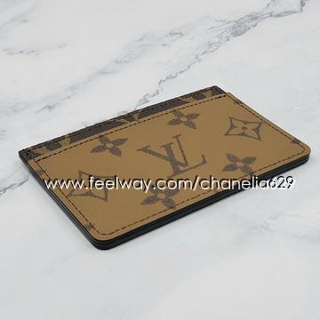 Louis Vuitton[당일발송/퀵배송] 루이비통 모노그램 리버스 캔버스 카드홀더 M69161