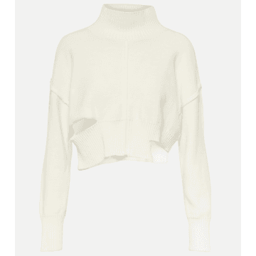Maison Margiela24SS 메종마르지엘라 Distressed cotton and wool sweater