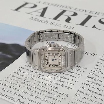 Cartier중고명품 까르띠에 산토스시계 여성시계 손목시계 명품감정서 S220829-02