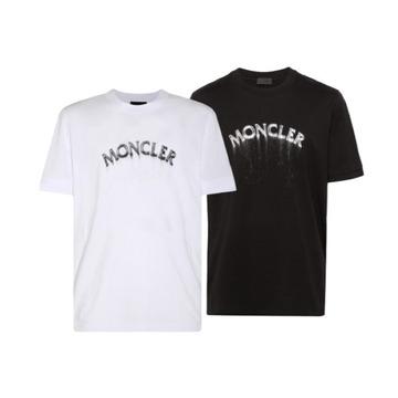 Moncler[국내배송] 24SS 몽클레어 로고 프린팅 남성 반팔 티셔츠 8C00002 89A17