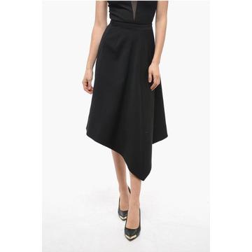 Vetements(N22) 베트멍 여성 스커트 Asymmetrical Skirt with Split