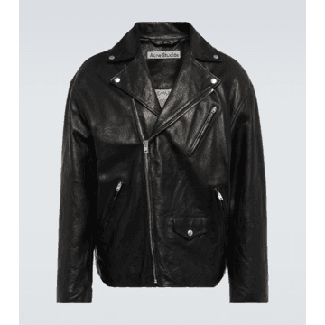 Acne(N04) 아크네 남성 레더 자켓 Leather biker jacket